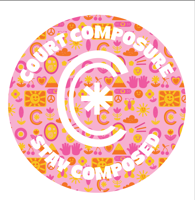 The Composure Cutie Sticker