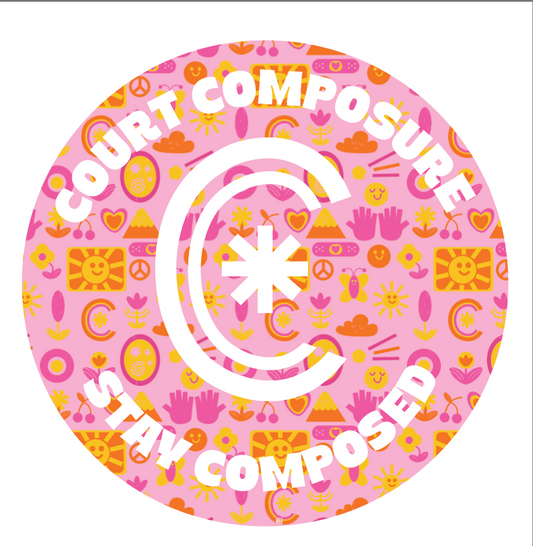 The Composure Cutie Sticker
